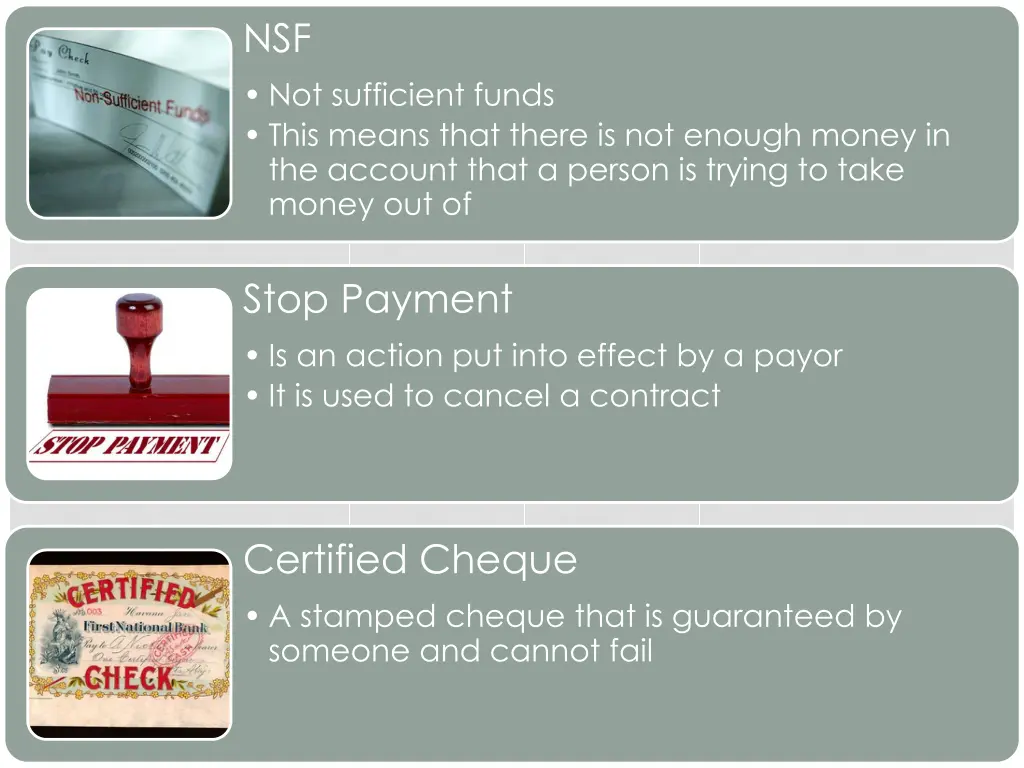 nsf not sufficient funds this means that there