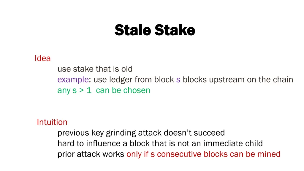 stale stake stale stake