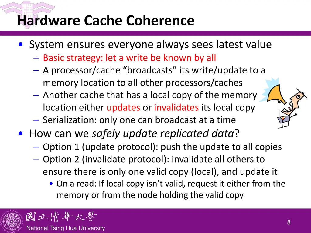 hardware cache coherence