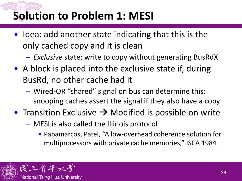 solution to problem 1 mesi