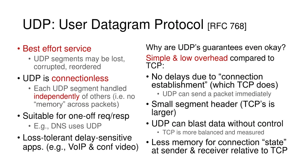 udp user datagram protocol rfc 768