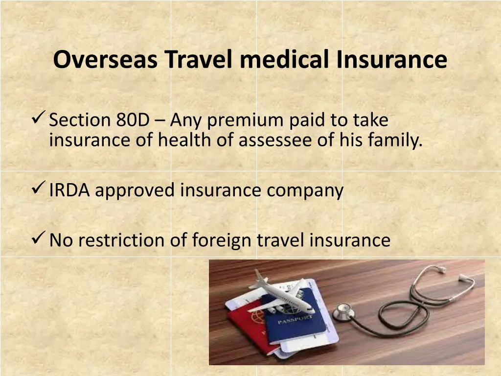 overseas travel medical insurance
