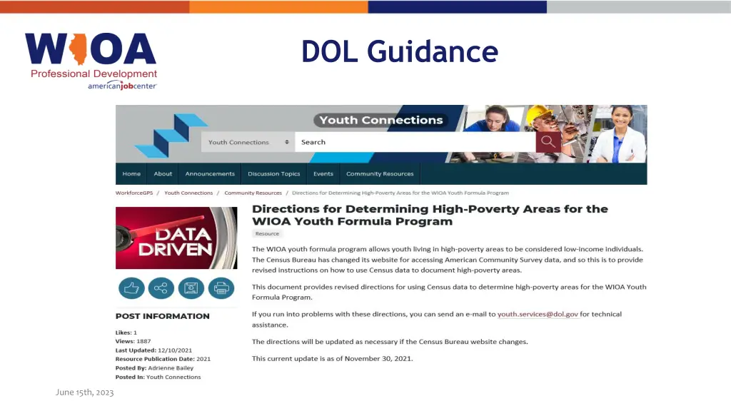 dol guidance