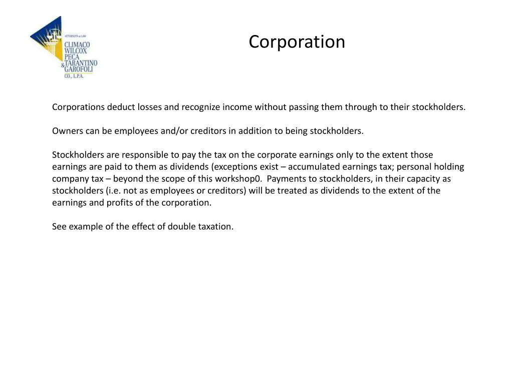 corporation 1