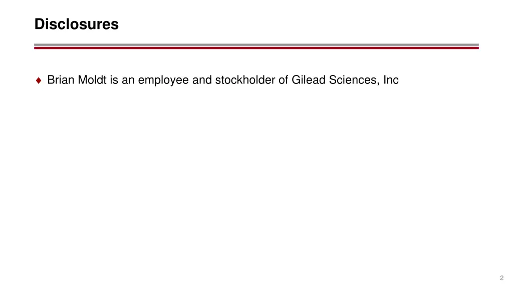 disclosures