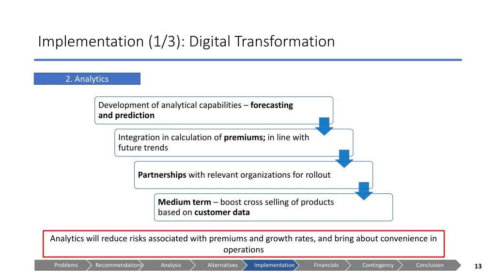 implementation 1 3 digital transformation 2