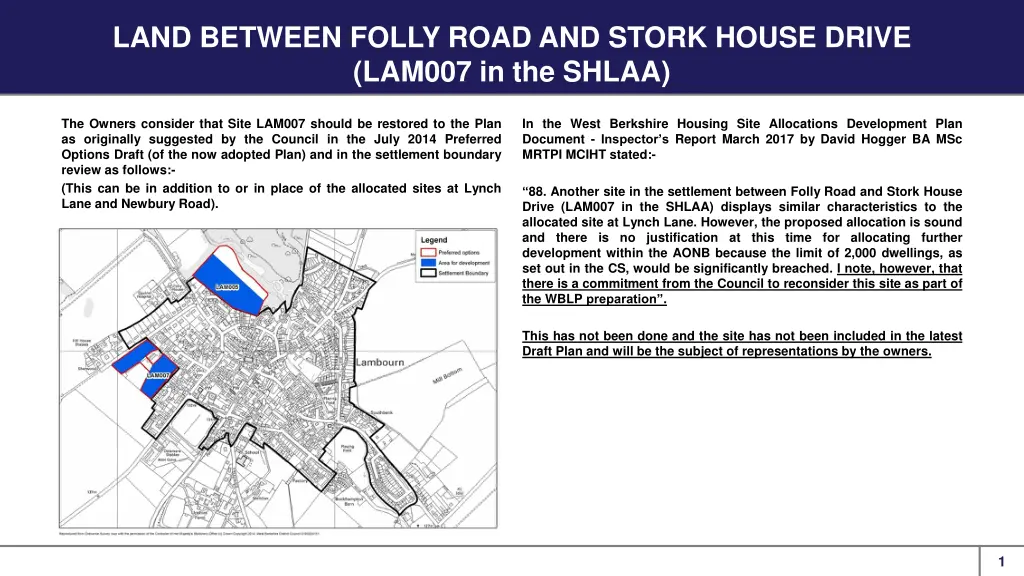 land between folly road and stork house drive 1
