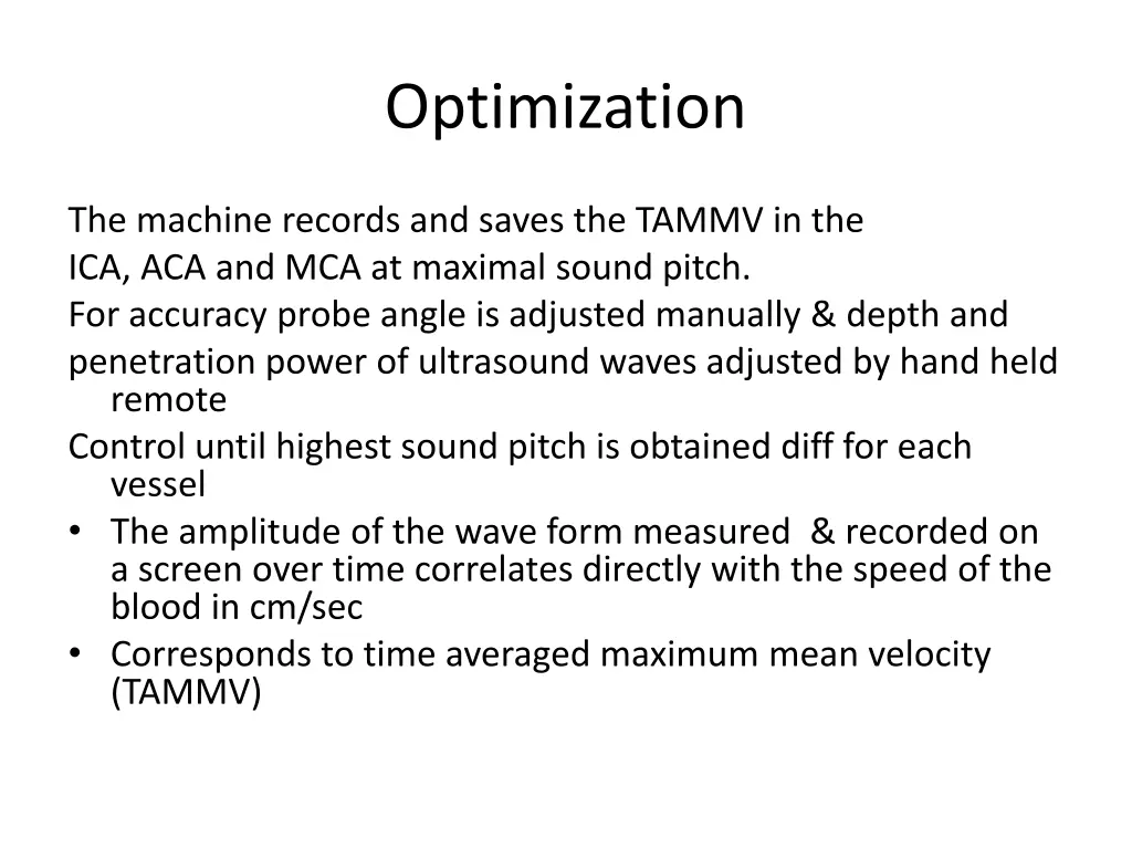 optimization