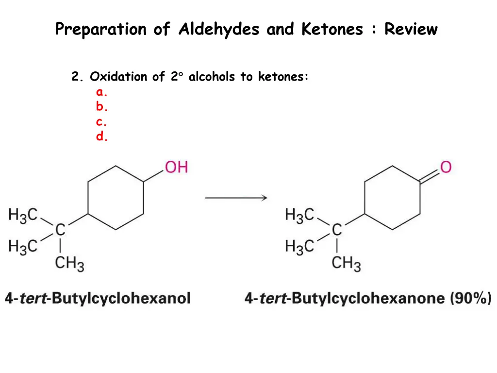 preparation of aldehydes and ketones review 2