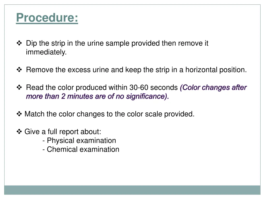 procedure