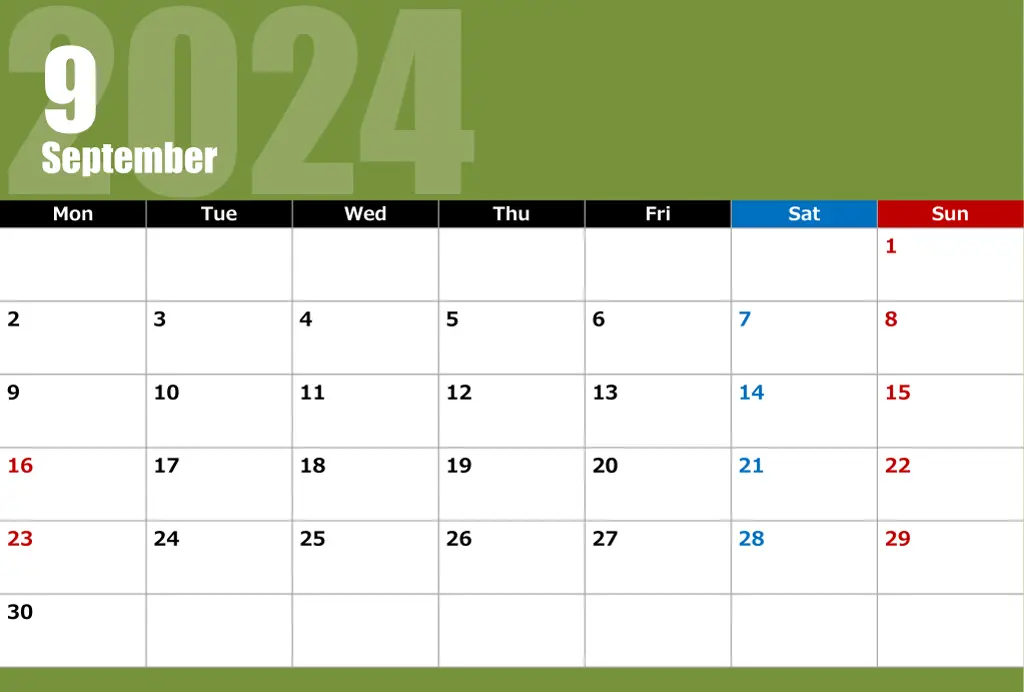 9 september
