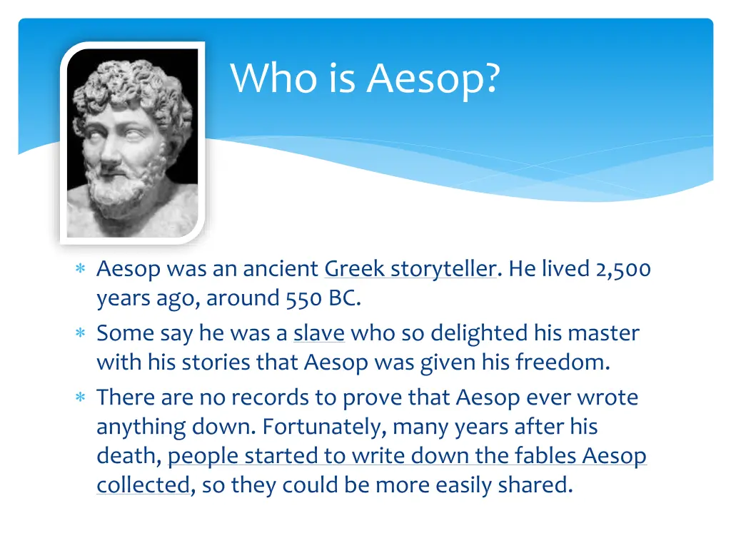 who is aesop