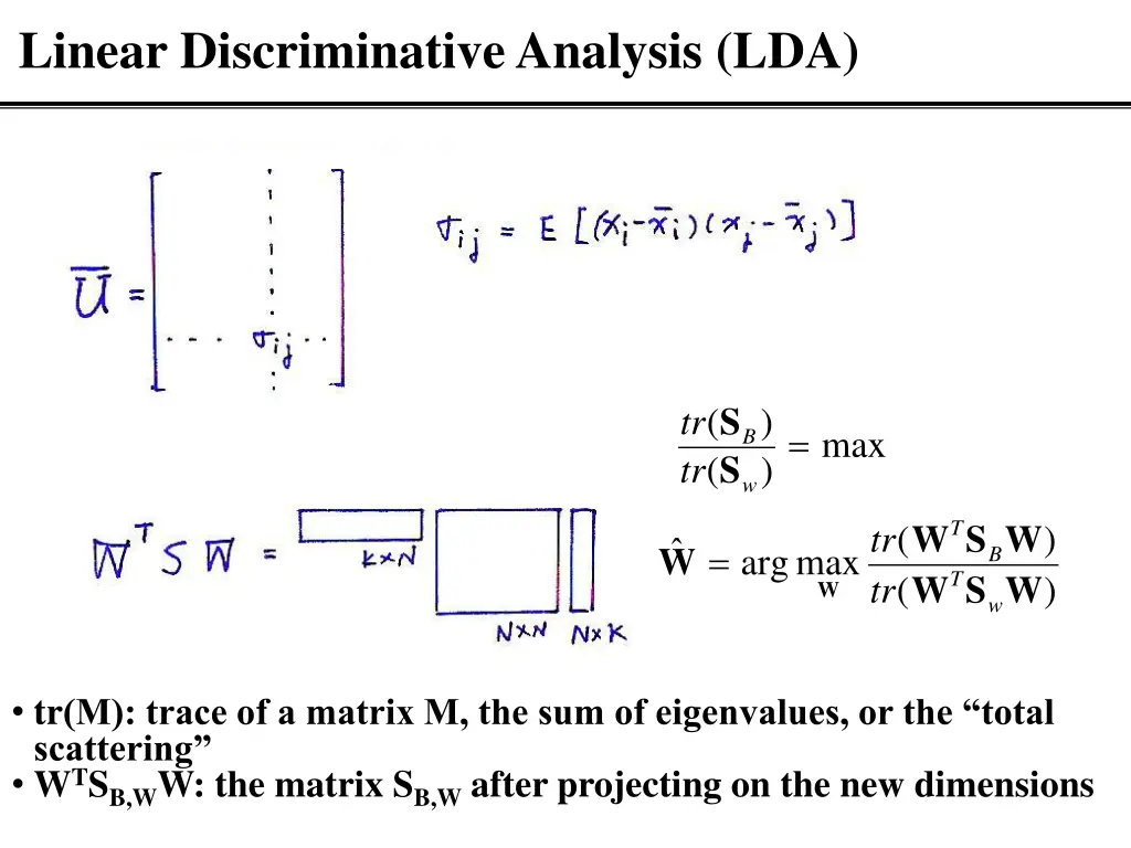 linear discriminative analysis lda 3