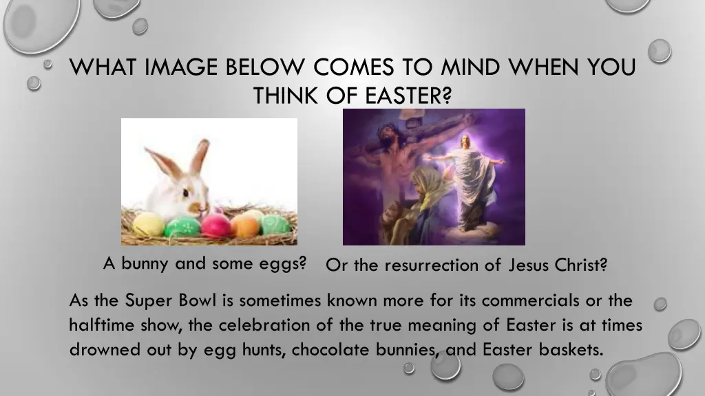 what image below comes to mind when you think
