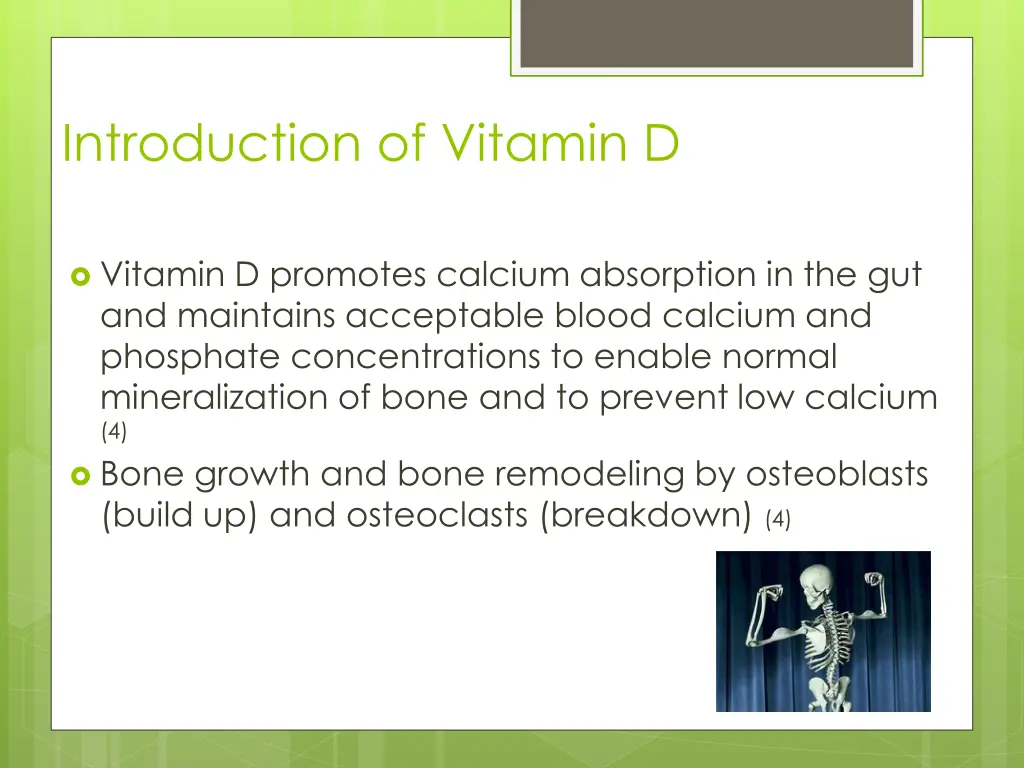 introduction of vitamin d 1