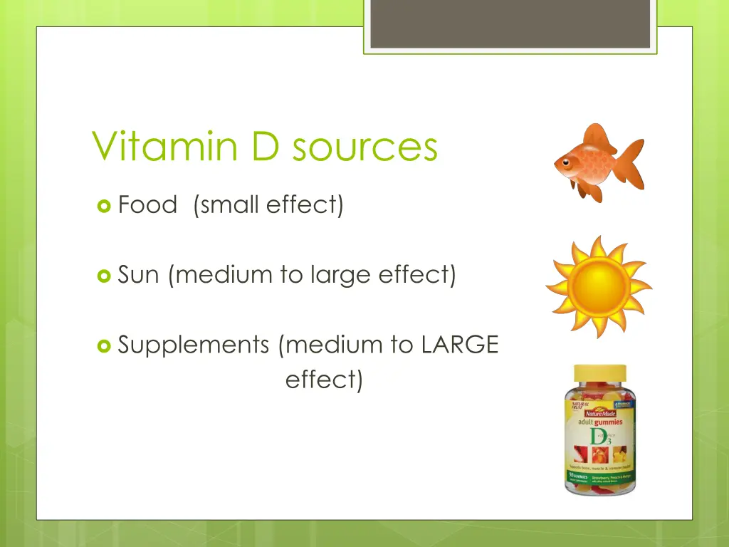 vitamin d sources