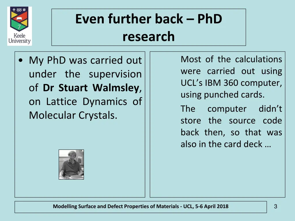 even further back phd research