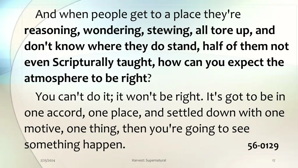 and when people get to a place they re reasoning