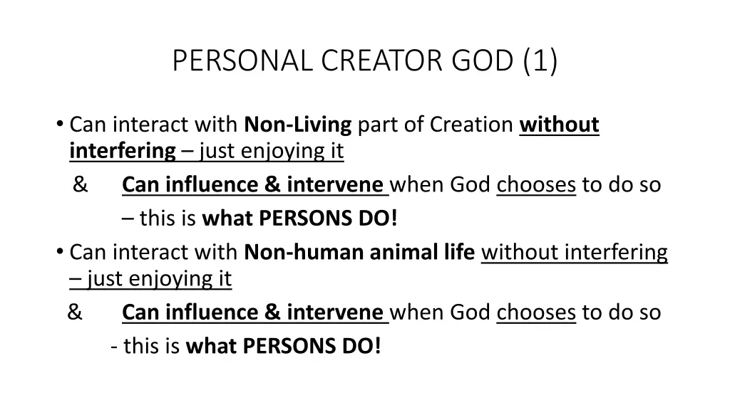 personal creator god 1