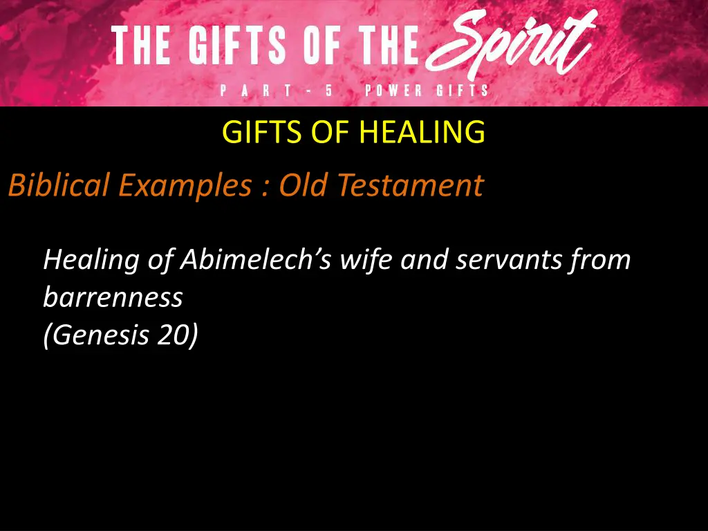 gifts of healing 1
