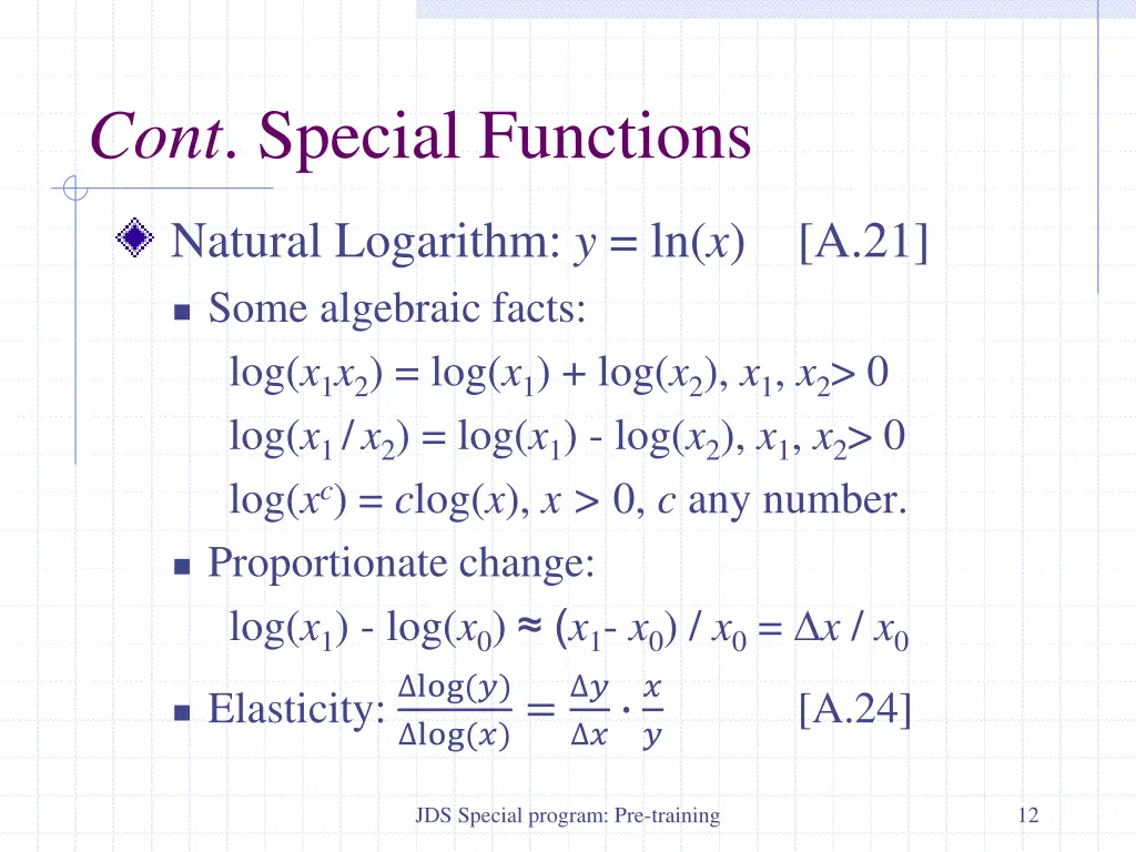 cont special functions