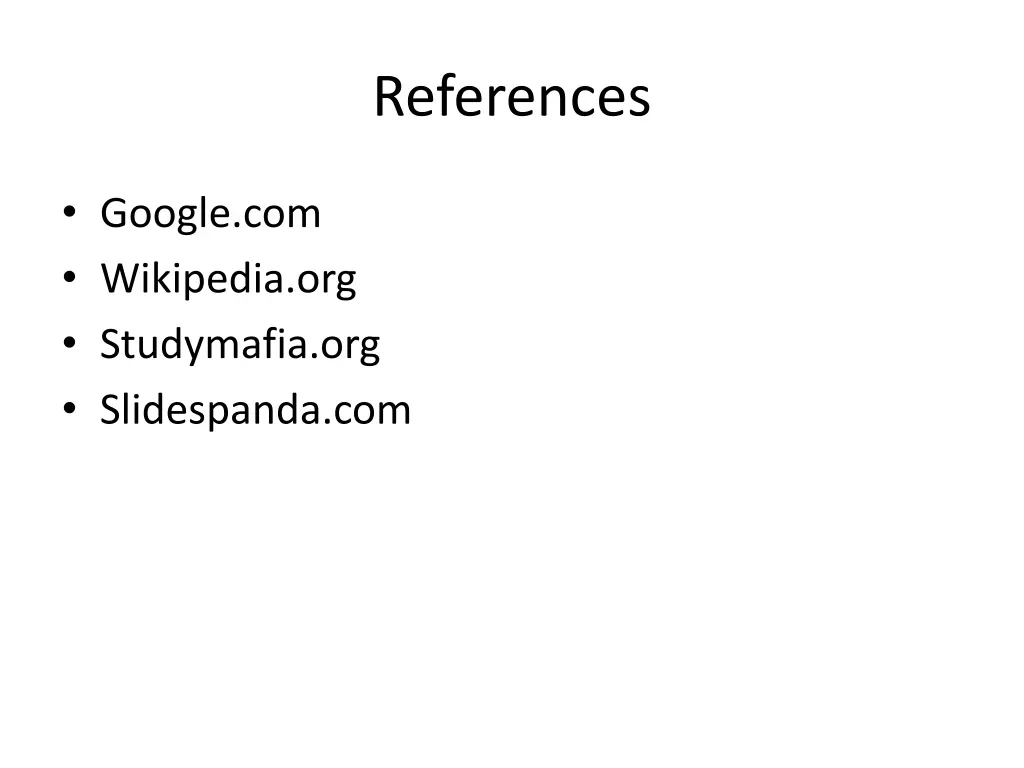 references
