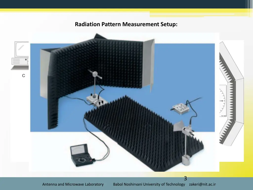 radiation pattern measurement setup