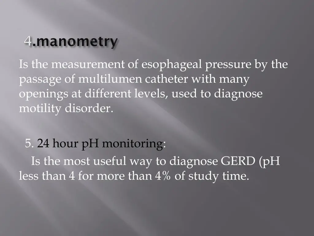 is the measurement of esophageal pressure