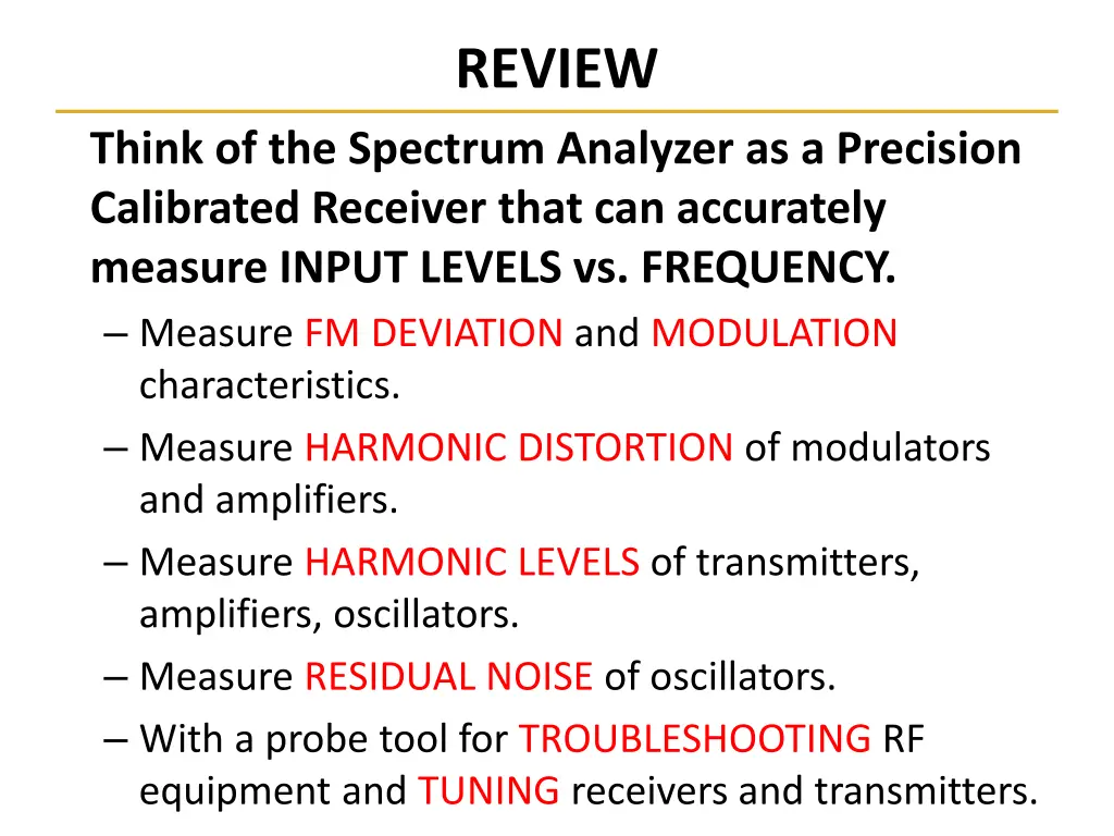 review