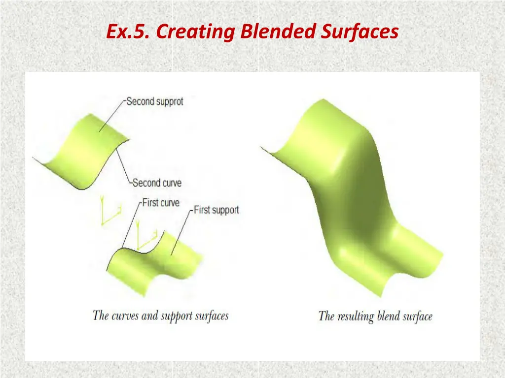 ex 5 creating blended surfaces