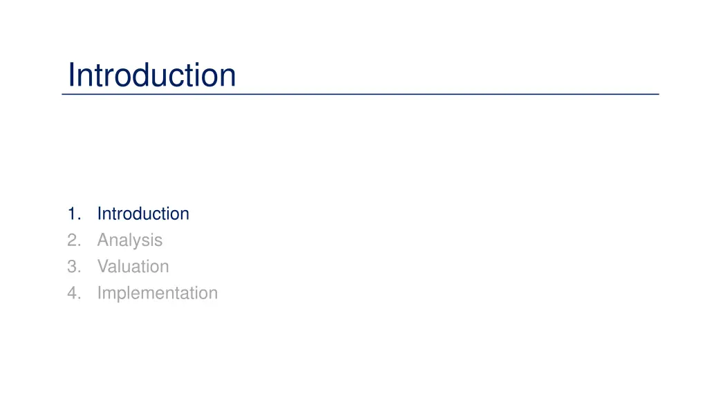 introduction