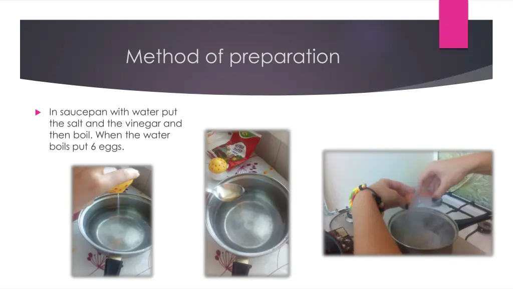 method of preparation