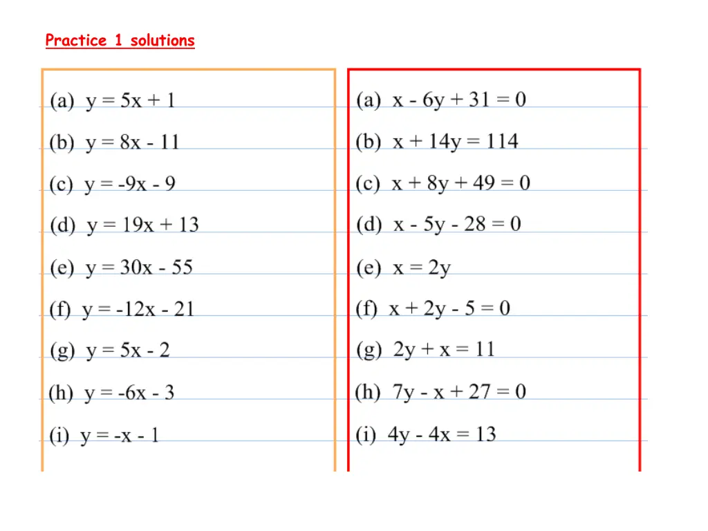 practice 1 solutions