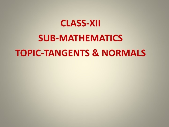 class xii