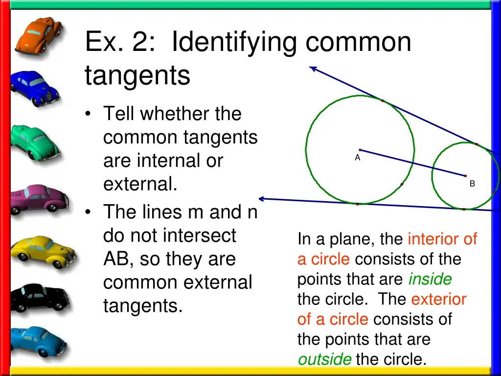 ex 2 identifying common tangents 2