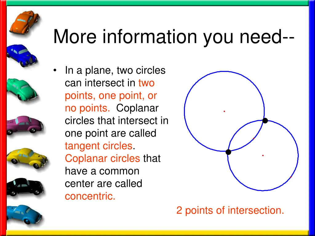 more information you need