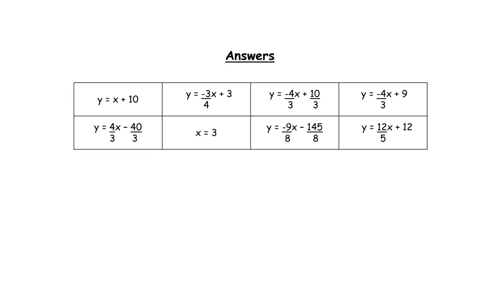 answers 1