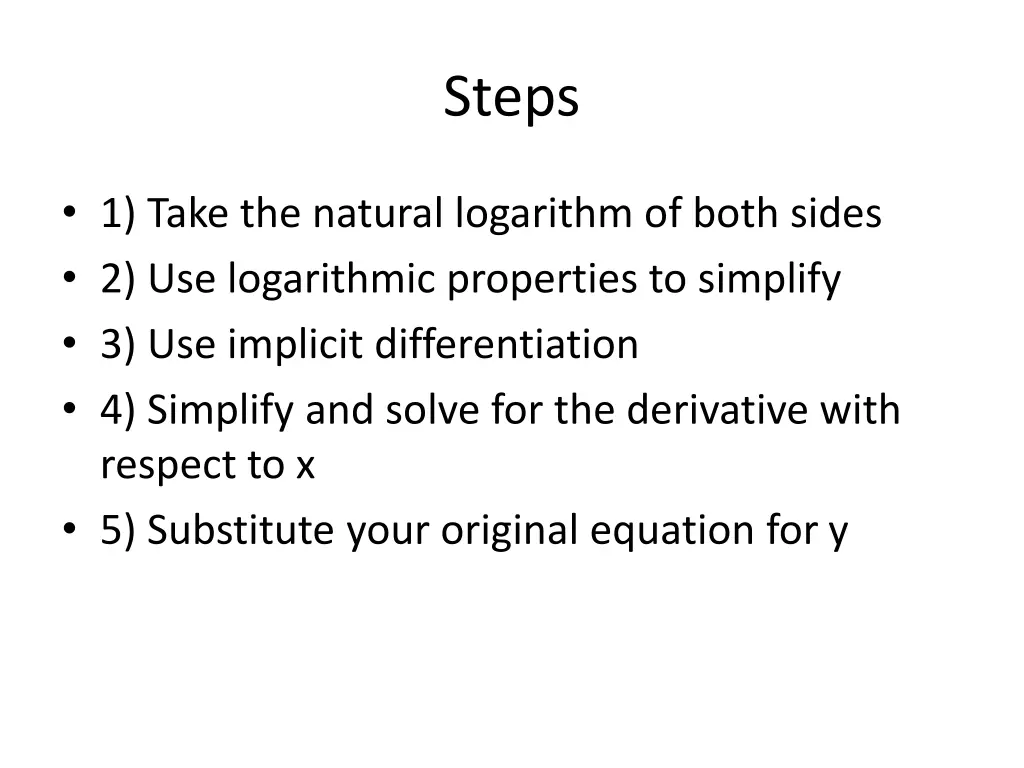 steps