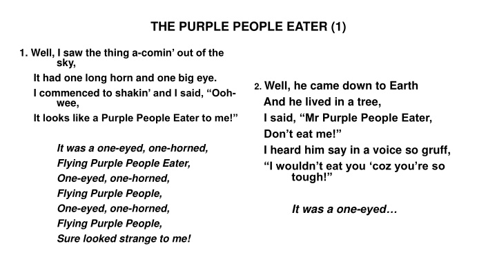 the purple people eater 1