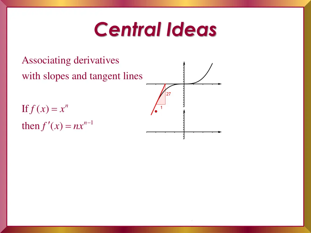 central ideas