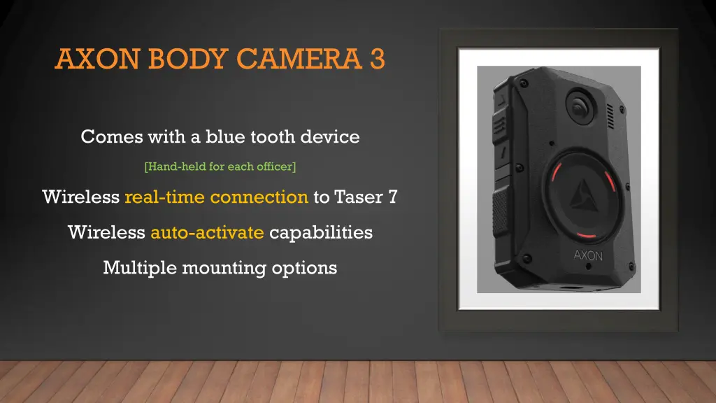 axon body camera 3 1