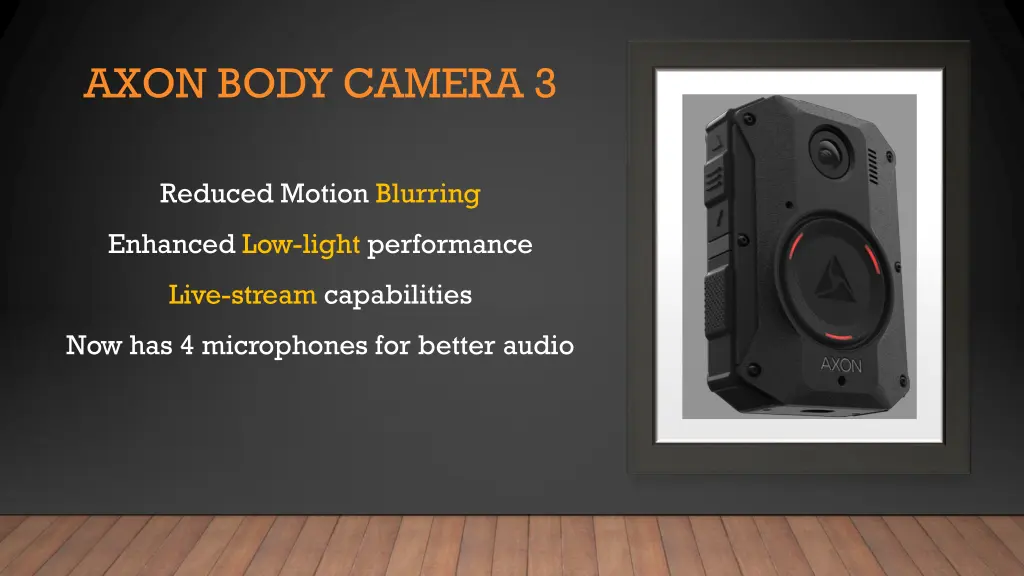 axon body camera 3