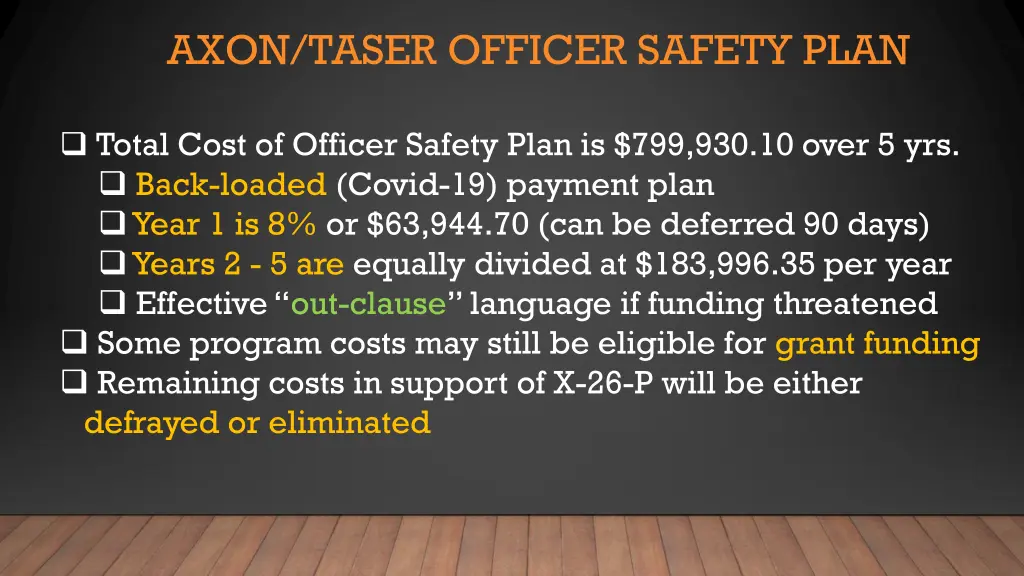 axon taser officer safety plan 4
