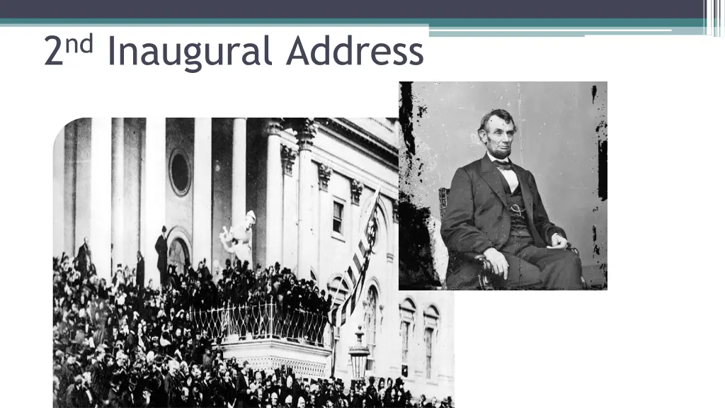 2 nd inaugural address