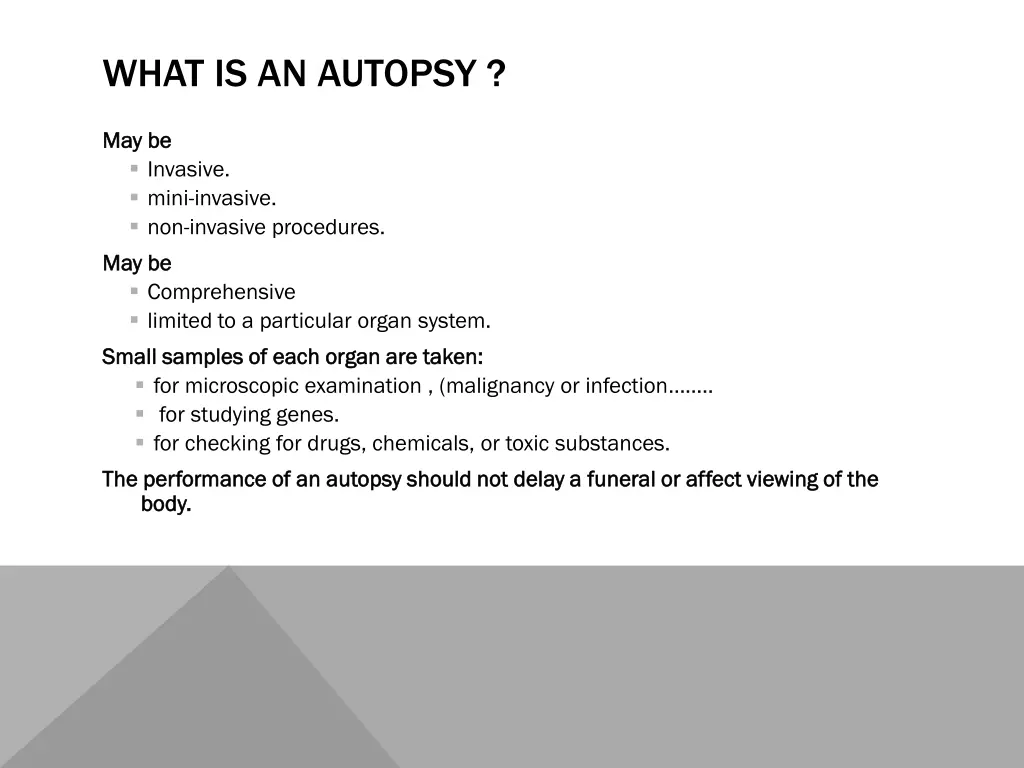 what is an autopsy 1