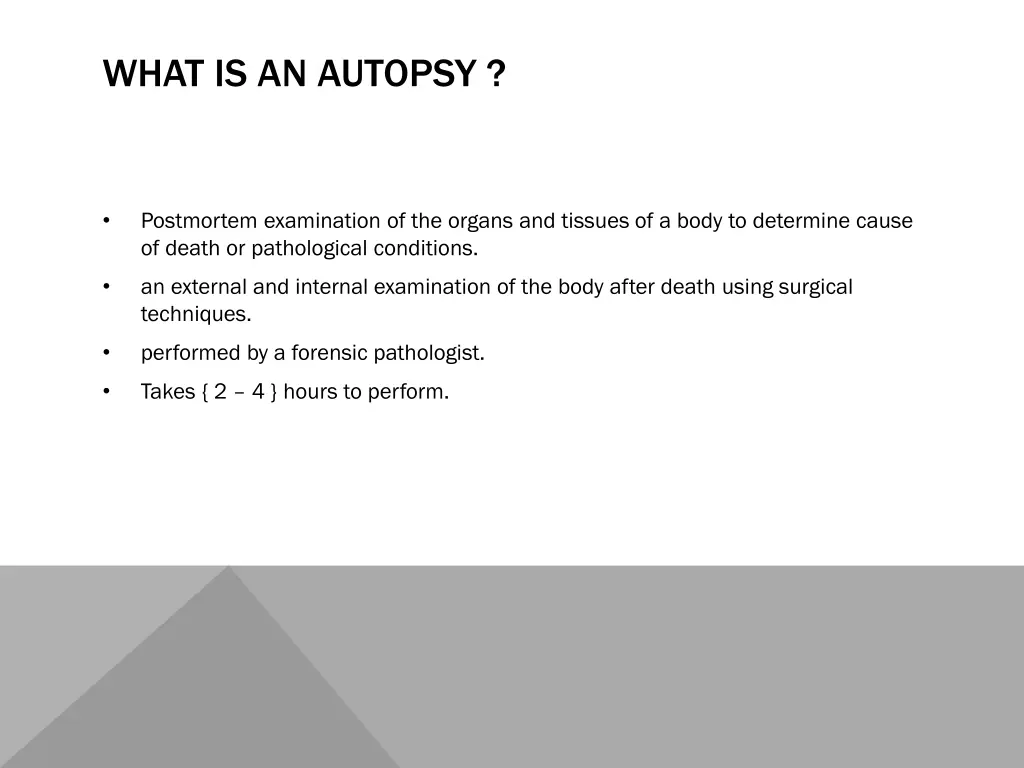 what is an autopsy