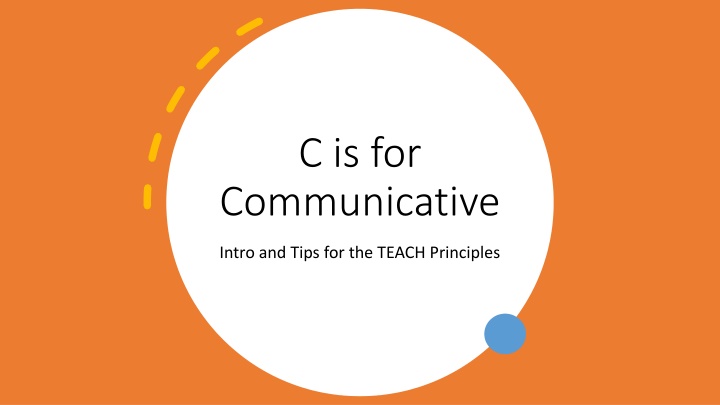 c is for