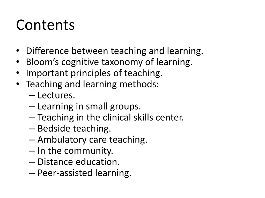 contents