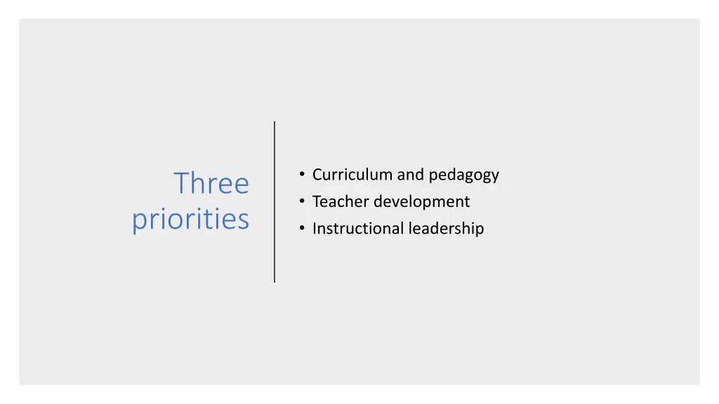 curriculum and pedagogy teacher development