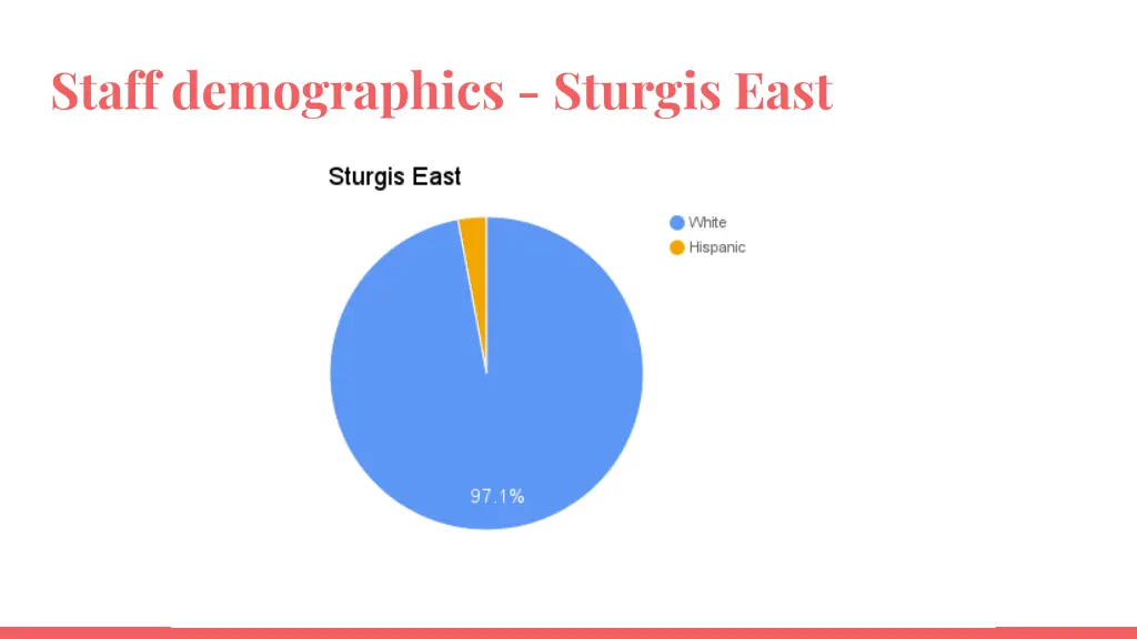 staff demographics sturgis east